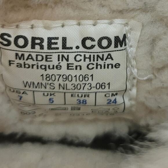 Sorel Suede Booties Shearling Women's 7 Gray - Picture 5 of 6